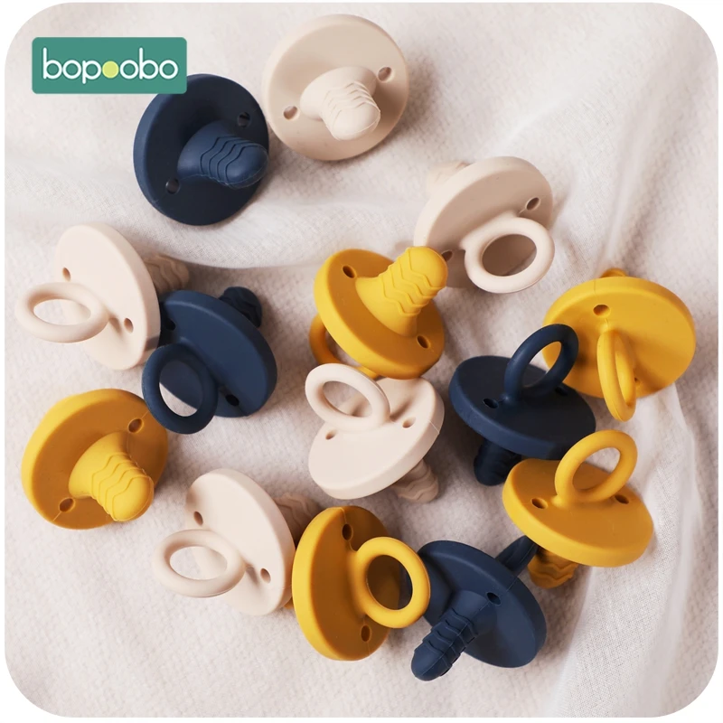 Silicone Pacifier Nipple Teether-Grade Nursing-Teething-Toys Baby Bpa-Free 1PCS