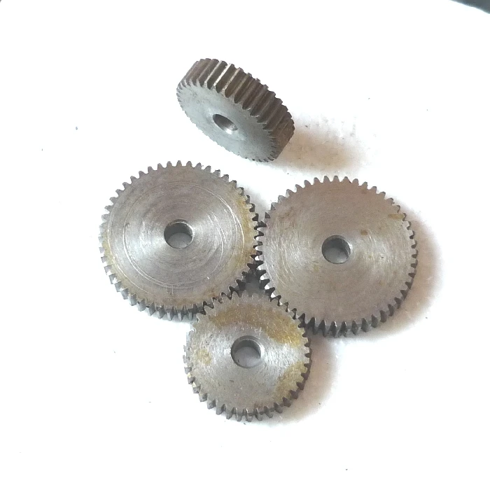 Flat 45# steel 0.6 die 26-41 teeth spur gear 0.6mod 45 steel gear Make various confidential gears motor gear transmission gear electric bike gear