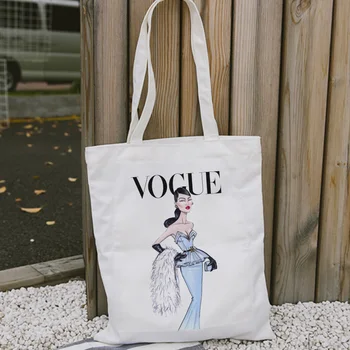 

Ladies Beauty Vogue Letter Print Shoulder Canvas Bag Large Capacity shopping bag Luxury Women Bags Designer new Harajuku Wallet