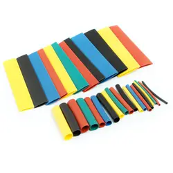 328Pcs Car Electrical Cable Tube kits Heat Shrink Tube Tubing Wrap Sleeve Assorted 8 Sizes Mixed Color