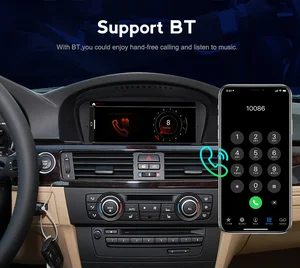Image 5 - Support Carplay Android 10 Car dvd radio multimedia Player GPS Navigation for BMW 1 Series 120i E81 E82 E87 E88 CCC CIC Headunit