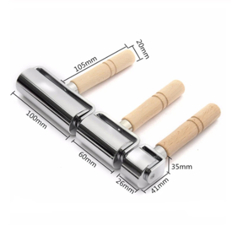

Hot Sale 26Mm Leather Glue Edges Laminating Roller Craft DIY Handmade Crease Tool Leather Craft Roller