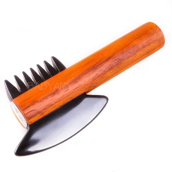 

3 In 1 Electric Heating Stone Needle Guasha Board Stone Needle Comb Acupuncture Point Massage Beauty Spa Scraping tool