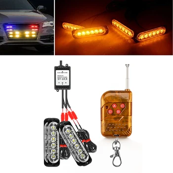 

Car Flash Light Truck Warning Light New Accessories Lamps Bulbs 24 LED