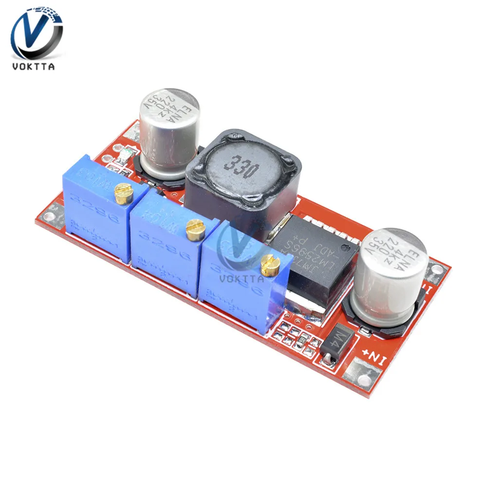LM2596 DC-DC понижающий CC CV модуль питания светодиодный драйвер зарядное устройство
