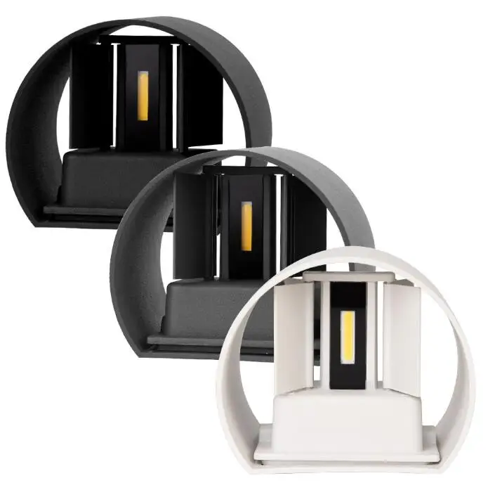 12W 15W 25W LED Wall Light With Human Body Motion Sensing IP65 Waterproof Outdoor&Indoor Wall Lamp Garden Light FixtureAC90-260V