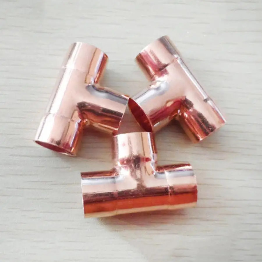 16 мм внутренний диаметр x1.2mm Толщина Медь идентичные Т-образные углеродистая