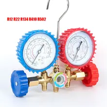 R12 R22 R134A R410 хладагент делитель тока тестер набор инструментов Кондиционер AC диагностический Манометр с шлангом R12 R22 R134A R410 хладагент делитель тока тестер набор инструментов Кондиционер AC диагностический Манометр с шлангом