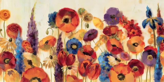 Colorful Flower Posters And Prints Abstract Oil Painting Printed On Canvas Wall Art Pictures For Living Room Sofa Home Decor 0630 flowers 18
