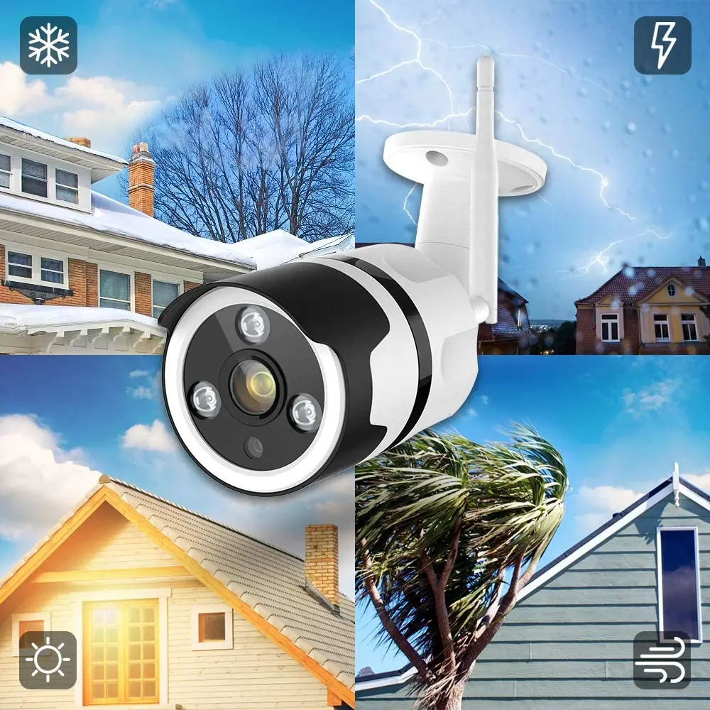 VStarcam C63S панорамная наружная камера видеонаблюдения Wifi 1080P 180 градусов