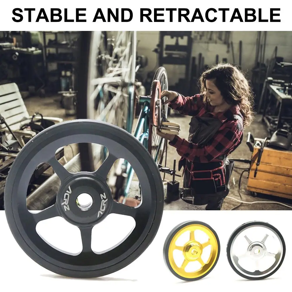 1 пара складной велосипед Easywheel 3 цвета алюминиевый сплав супер легкие колеса+ титановые болты для Brompton 22 г/шт