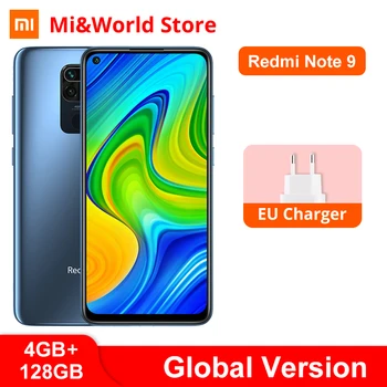 

Newest ! Global Version Xiaomi Redmi Note 9 4GB 128GB Smartphone MTK Helio G85 Octa Core 48MP Quad Cameras 5020mAh NFC