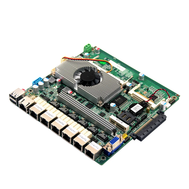 

Quad Core Firewall Router mini-itx Intel Celeron J1900 motherboard 6x Intel Gigabit Ethernet Onboard 4GB pfSense Appliance