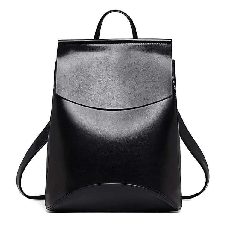 

2018 HOT fashion ladies backpack high quality PU leather backpack girl student shoulder bag