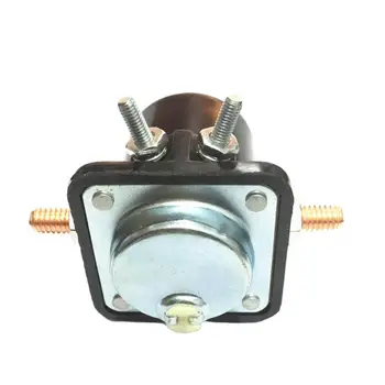 

12V/24V Heavy Duty Black Shell Silver Base Magnetic Start Switch Motor Magnetic Switch Car Truck Starter Solenoid SW-3
