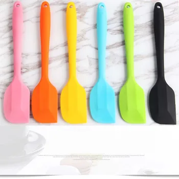 

Baking Scraper Cake Baking Tool Food Grade Non Stick Spatula Butter Spoon Cooking Silicone Spatula Rubber Shovel Bakery Tools