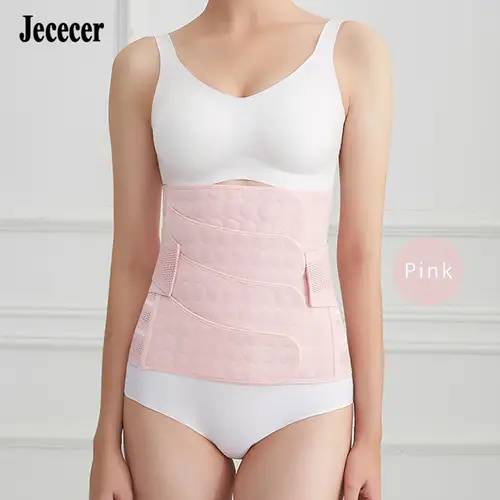Women Modeling Belt Postpartum Bandage Postnatal Support Girdle Waist Trainer Shapewear Belly Band Body Shaper Corset Slimming - Image 5