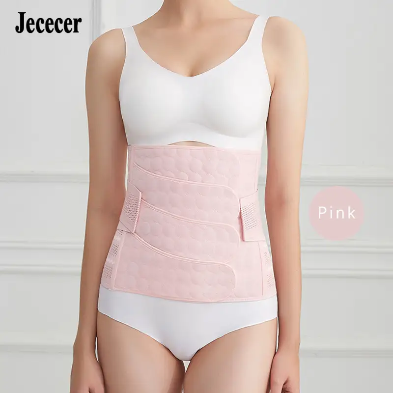Women Modeling Belt Postpartum Bandage Postnatal Support Girdle Waist Trainer Shapewear Belly Band Body Shaper Corset Slimming - Image 5