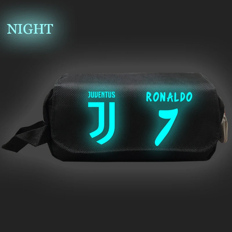 6 Криштиано Роналдо CR7 светящийся пенал; Забавный канцелярский мешок милые детские подарки ящик красивые студенческие сумочки - Цвет: 6