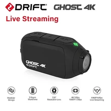 Drift Ghost 4K Экшн-камера на открытом воздухе мини-Спортивная камера мотоцикл для горного велосипеда потоковая камера для шлема с WiFi Bluetooth пультом дистанционного управления