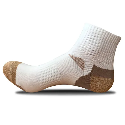 Morematch, женские спортивные носки, дышащие, для бега, фитнеса, баскетбола, велоспорта, компрессионные, эластичные, спортивные носки для взрослых, Размеры 35-40 - Цвет: Milk White