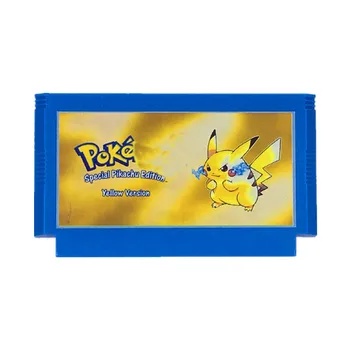 

THE PokeM Thunder Yellow English Game Cartridge for 60pins Game Cartridge for 8Bit Console
