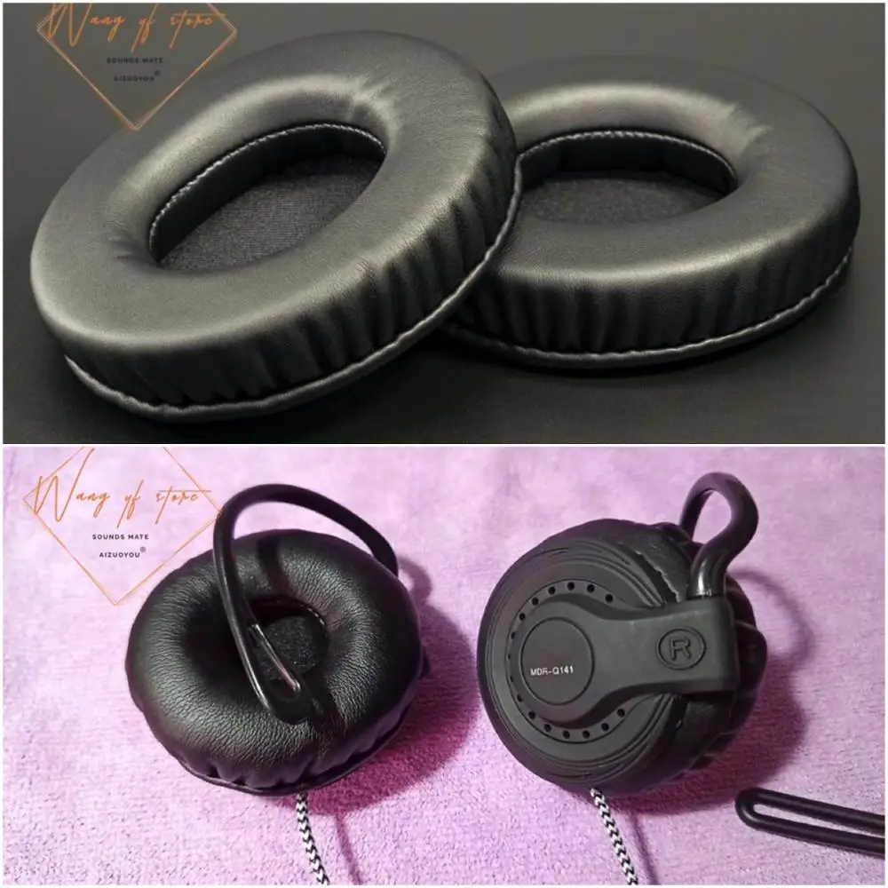 SoftLeatherEarPadsFoamCushionEarMuffForShiniMDRQ141Headphone