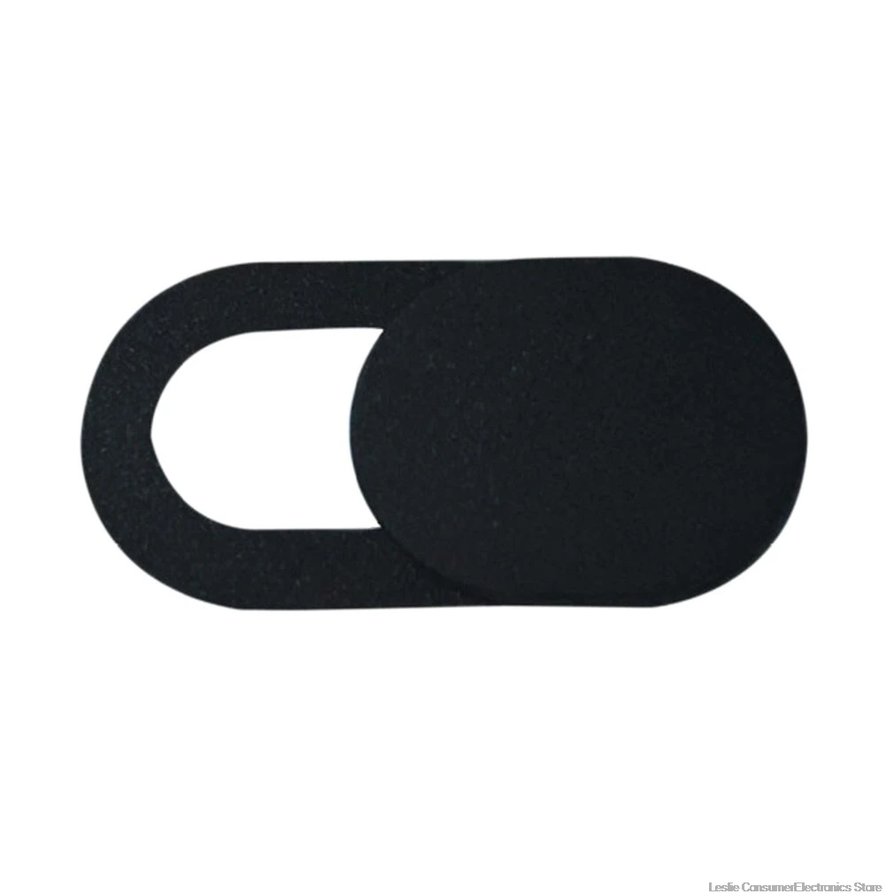 Универсальный Пластиковый черный чехол для веб-камеры магнит затвора слайдер крышка камеры для IPhone ноутбук мобильный телефонный объектив наклейки конфиденциальности - Цвет: Черный