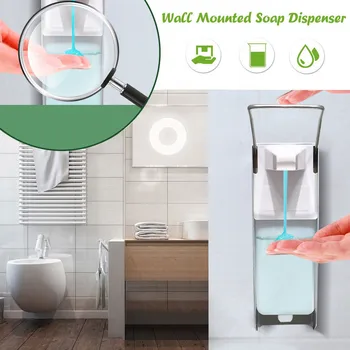 

500ml Wall mount manual soap dispenser Household Washing Hand Washer Press Type Soap Dispense Kitchen Bathroom