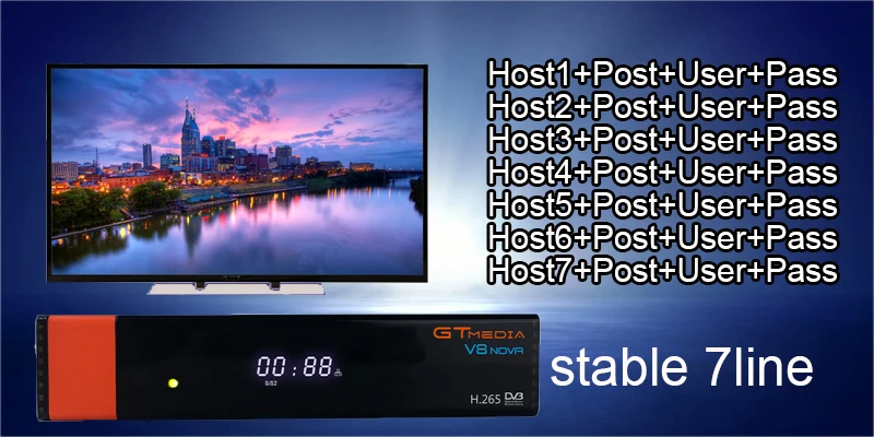GTMEDIA V8 NOVA Смарт ТВ спутниковый ресивер DVB S2 HD 1080P H.265 поддержка 1 год Испания cccam сервис ТВ коробка