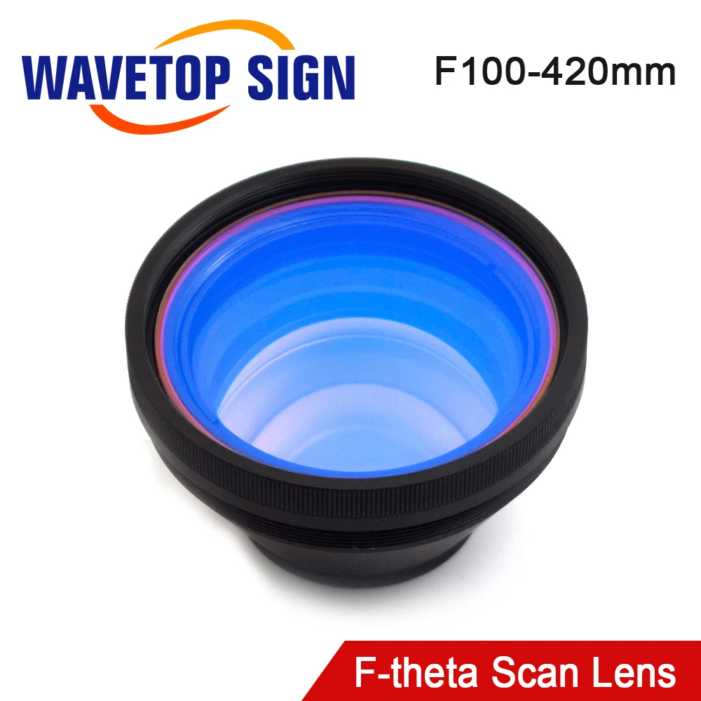F-theta объектив WaveTopSign 1064 нм фокусное расстояние полевого объектива 63-420 мм поле