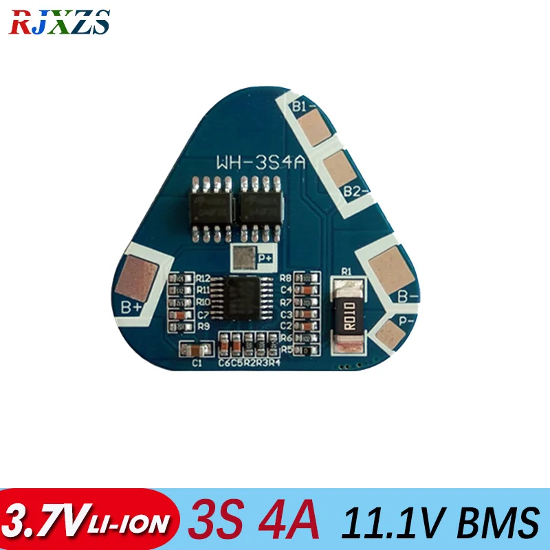 Защитная плата 3S 4A 11 1 V li ion BMS PCM для литиевого аккумулятора LicoO2 Limn2O4 18650 li|bms pcm|protection