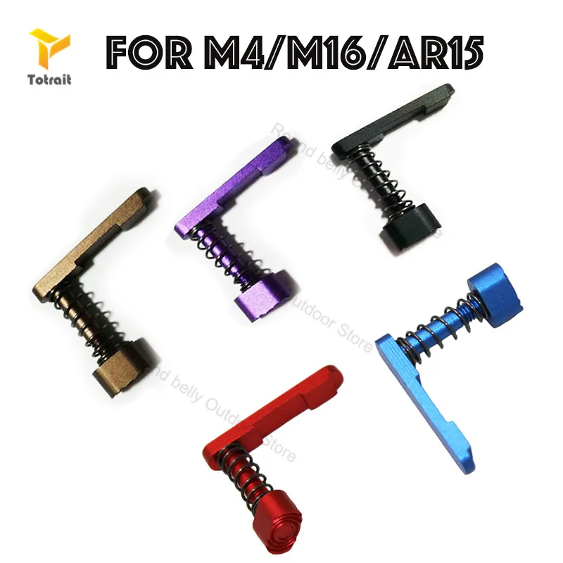 

AR15 Mil-Spec Ambidextrous quick release magazine spring catch assembly for Airsoft AEG M4/M16 Hunting quick release
