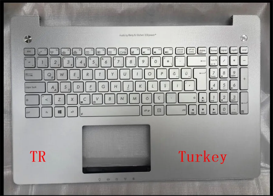Eua la fr Teclado do Portátil Padrão para Asus R552j N550 N550jv N550jk N550lf N550ja Q550lf G550j com Luz de Fundo Novo cz sk tr - Imagem 2