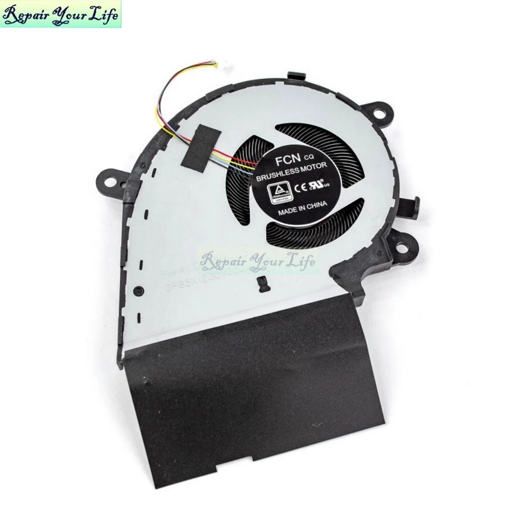Ventilador de Refrigeração do Computador para Asus Rog Cpu Gpu Cooler G531gu G531gv G712lu G731gu G731gv G512lu 13nr01i0p01012 13nr01i0p02111 5v - Imagem 2