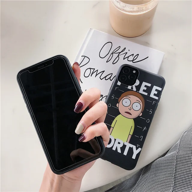 Free Morty Rick Case for Iphone