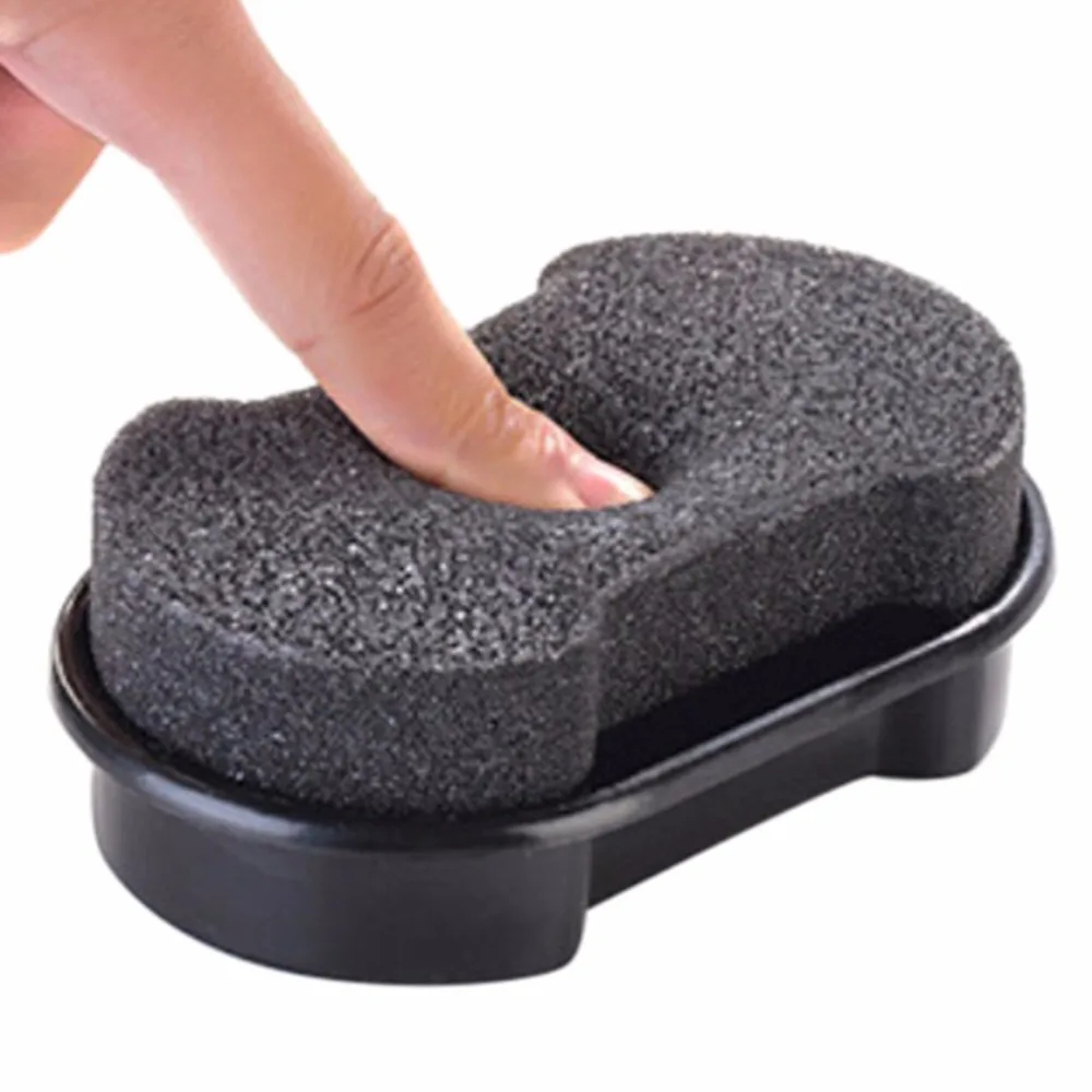 Shoe Cleaner Shoe Brush Shoe Cleaning Kit Shoe Shining Tool Hot Sofa Quick Shine Shoes Brush Cleaner Leather Polishing Cleaning Liquid Wax Shining Sponge Polisher Shoe Boot 1Pc