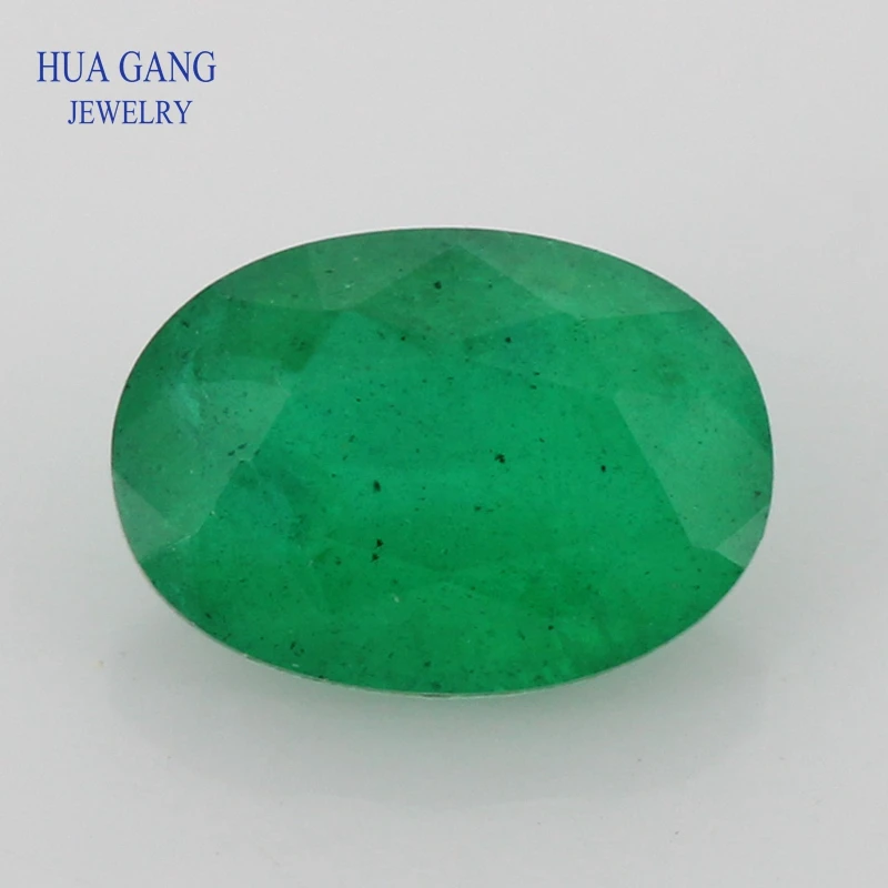 

Lab Created Emerald Stone Oval Shape Synthetic Gems For Jewelry Making 2x3~13x18mmFree Shipping