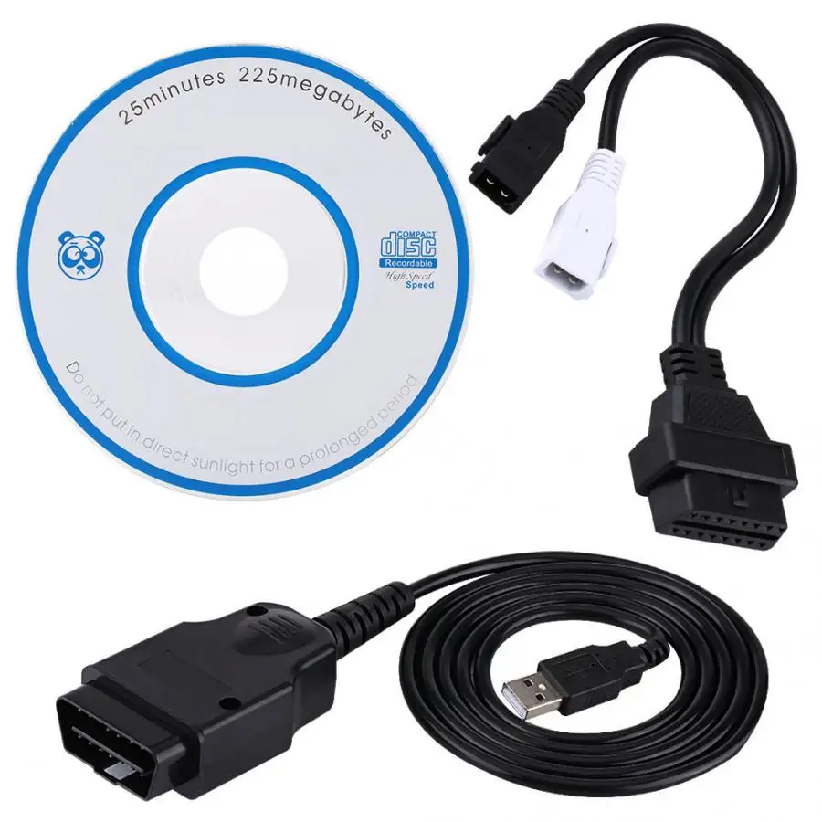 Диагностические инструменты для автомобиля EOBD OBD2 OBDII 1260 ECU интерфейс настройки чипа автомобиля программа диагностический кабель