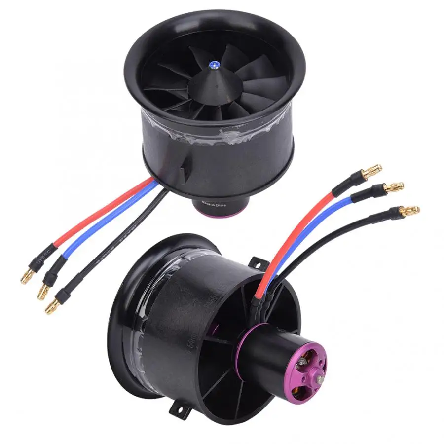 รูปสินค้า ใบมีดพัดลม RC Drone ขนาด 50-110 มม. 6-12 ใบมีด วัสดุคุณภาพสูง