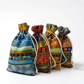 

National striped cotton sachet bags wholesale jewelry gift bags & wrapping supplies gift packaging