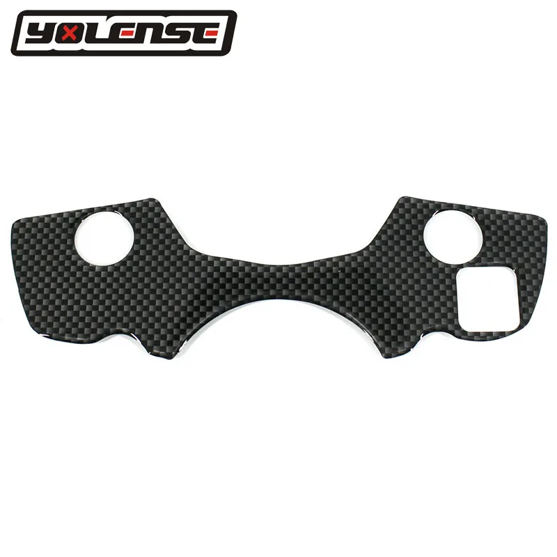 For Suzuki GSX1300R GSX 1300R 2008-2013 Carbon Fiber Triple Top Three Tree Upper Clamp Front Yoke Protector Cover Decal Pad | Автомобили и