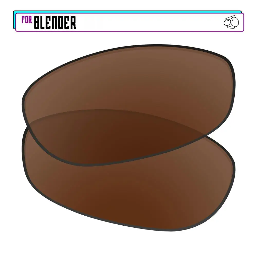 

EZReplace Polarized Replacement Lenses for - Oakley Blender Sunglasses - Brown