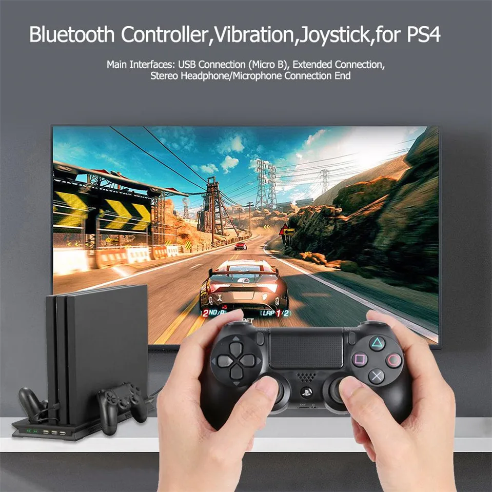 Bluetooth беспроводной/проводной джойстик для PS4 контроллер подходит mando ps4 консоль