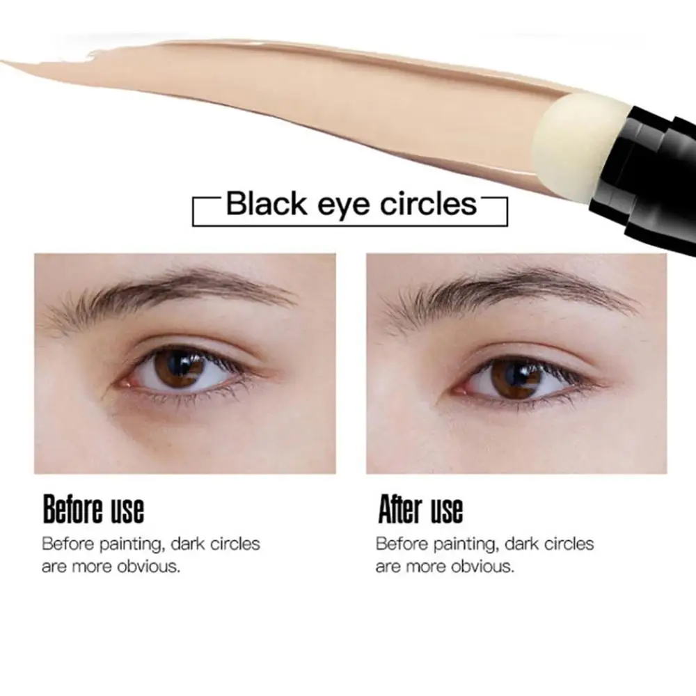 Oil control Brighten Concealer Professional Pores 24Hours Not Fade Freckle Removing Foundation Eyes Lips Acne Concealer 4