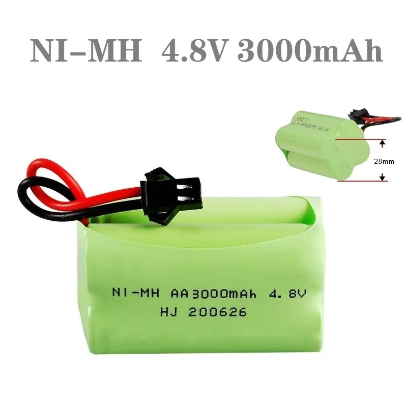 Lot de 3 à 10 Batteries RC LiPo 7.4V 5200mAh pour Voiture Camion
