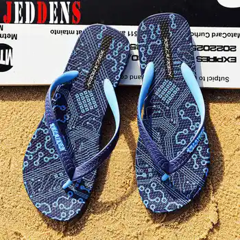 

Bath Slippers for Men Casual Summer Shoes Man Open Toe Flip Flops Large Sizes Soft Slippers Man Home Indoor Blue Sandals 2020 K9