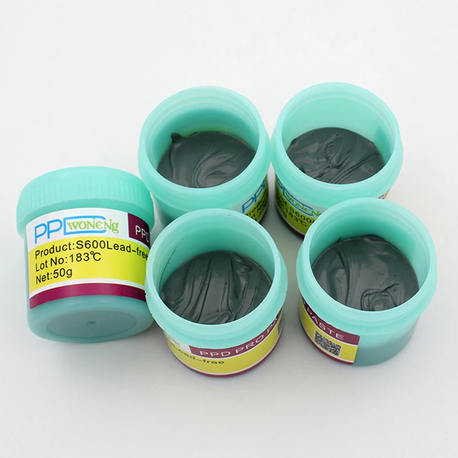 PPD Lead-Free Welding Solder Paste Low Temperature Melting Point 138 /183°C For iPhone A8 A9 A10 A11 CHIP Special Tin Pulp good welding helmet