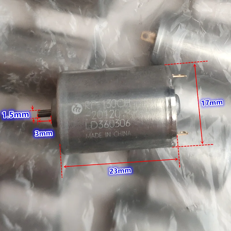 Brand new 130 DC motor RF-130CH-20120 6V 17000rpm high speed round ~ | Обустройство дома
