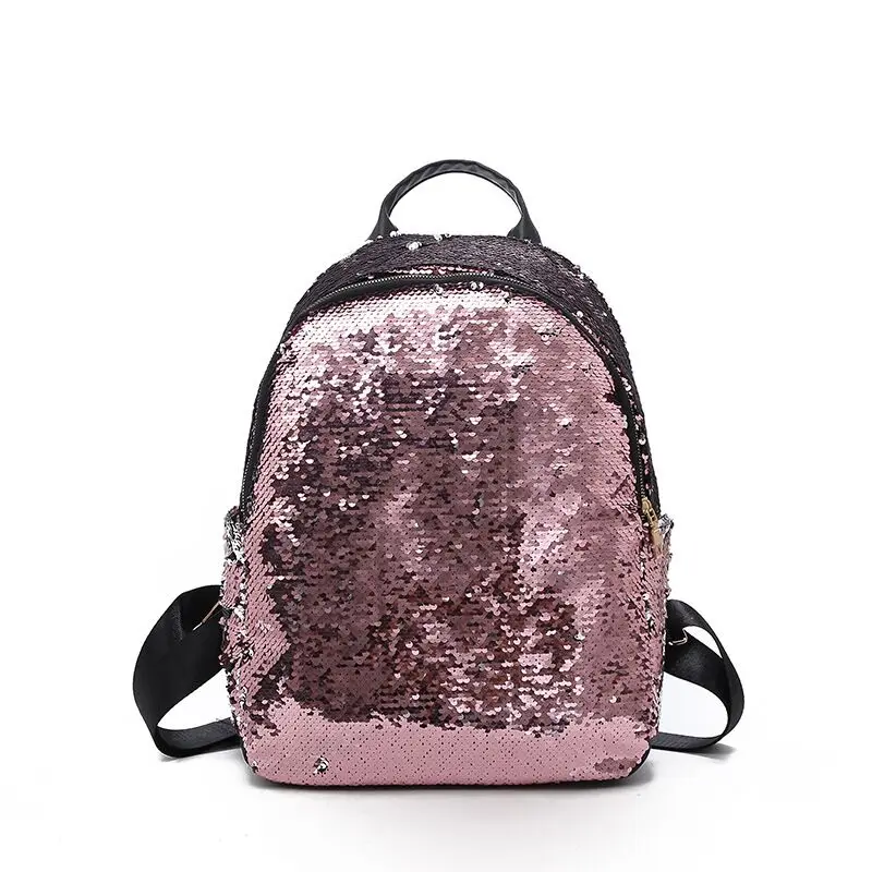 

Vento Marea Sequin Backpack School Bags For Teenage Girls 2019 Student Laptop Book Schoolbag Pink Fashion Women Travel Bag Pack